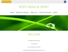 Tablet Screenshot of bodymindandspirit.us